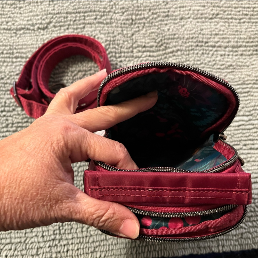 Lug Skeeter Mini SE  Crossbody Bag - NWT
Color: Raspberry - Picture 3 of 4